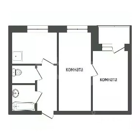 Продается 2-комн. квартира, 40 м²