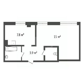 Продается 1-комн. квартира, 31,5 м²