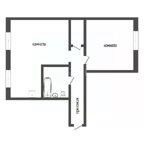 Продается 2-комн. квартира, 47 м²