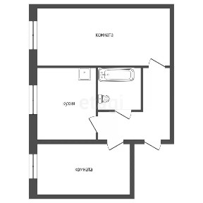 Продается 2-комн. квартира, 44 м²