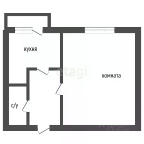 Продается 1-комн. квартира, 33,2 м²