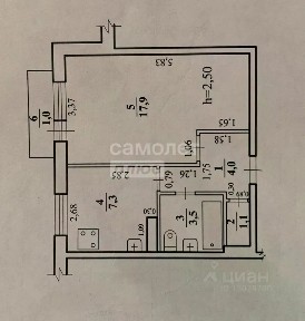 Продается 1-комн. квартира, 33,8 м²