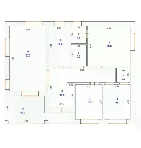 Продается 1-этажный дом, 136 м²