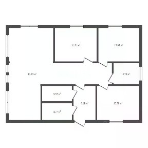 Продается 1-этажный дом, 120 м²