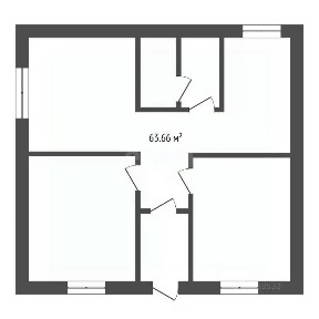Продается 1-этажный дом, 68 м²