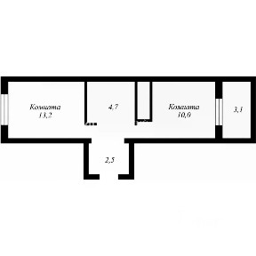 Продается 1-комн. квартира, 34,7 м²