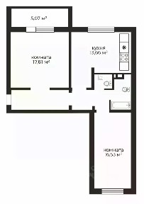 Продается 2-комн. квартира, 64,9 м²