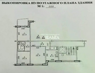 Сдается 3-комн. квартира, 61,2 м²