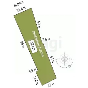 Продается участок, 32 сот.