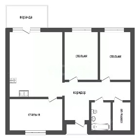 Продается 1-этажный дом, 115 м²