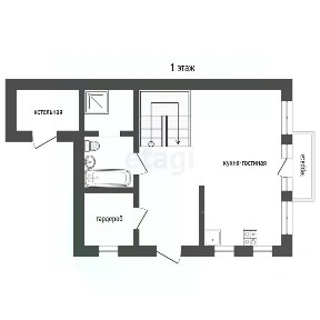 Продается 2-этажный дом, 120 м²