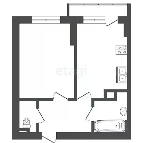 Продается 1-этажный дом, 32 м²