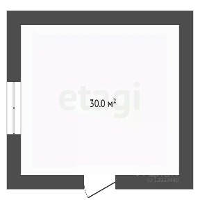 Продается 1-этажный дом, 30 м²