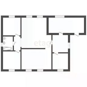 Продается 1-этажный дом, 115 м²