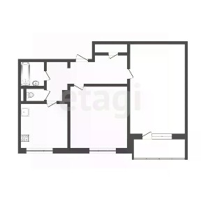Сдается 2-комн. квартира, 53 м²