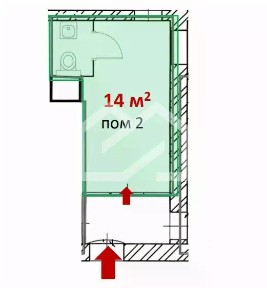 Продается арендный бизнес, 14 м²