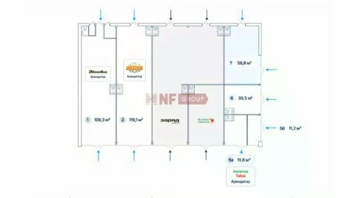 Продается арендный бизнес, 19,6 м²