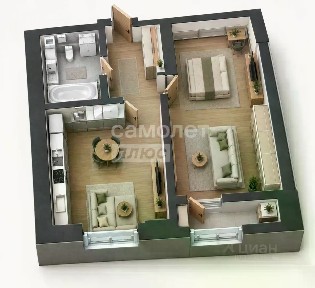 Продается 1-комн. квартира, 39,2 м²