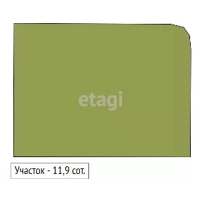 Продается участок, 11,9 сот.