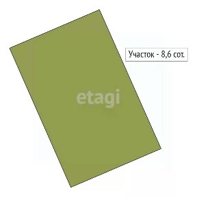 Продается участок, 8,6 сот.