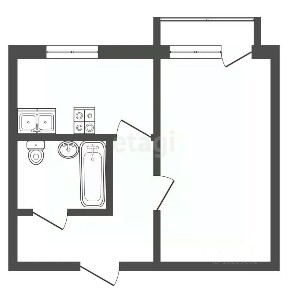Продается 1-комн. квартира, 32,1 м²