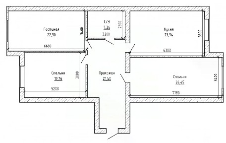 Продается 3-комн. квартира, 122,5 м²
