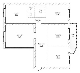 Продается 3-комн. квартира, 150 м²