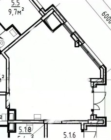 Продается торговая площадь, 35,1 м²