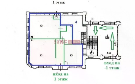 Сдается торговая площадь (B+)