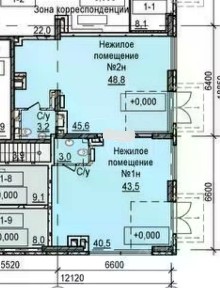 Сдается торговая площадь, 92,2 м²