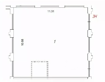 Сдается помещение свободного назначения, 121,7 м²