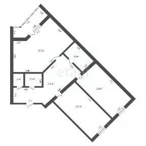Продается 2-комн. квартира, 92 м²