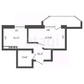 Продается 1-комн. квартира, 30,1 м²
