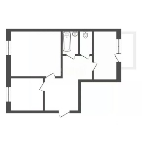 Продается 2-комн. квартира, 49 м²