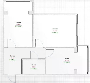 Продается 2-комн. квартира, 49,1 м²