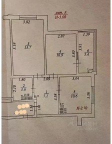 Продается 2-комн. квартира, 60 м²