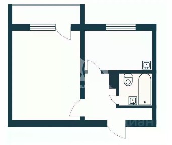 Продается 1-комн. квартира, 40 м²