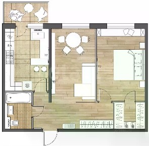 Продается 2-комн. квартира, 46,2 м²