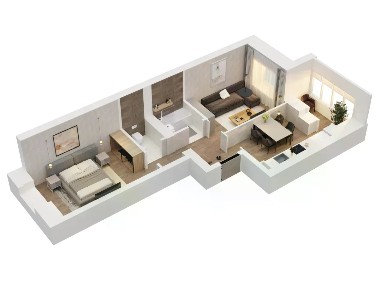 Продается 2-комн. квартира, 46,59 м²