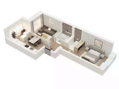 Продается 2-комн. квартира, 45,8 м²