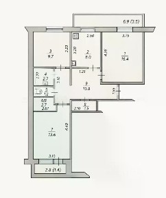 Татарстан респ., Казань, р-н Приволжский, мкр. Горки-3, просп. Победы, 18