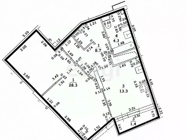 Продается 2-комн. квартира, 57 м²