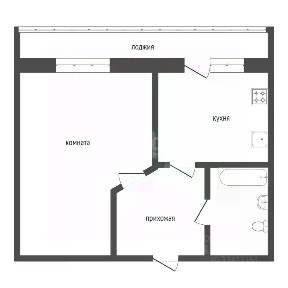 Продается 1-комн. квартира, 39,3 м²