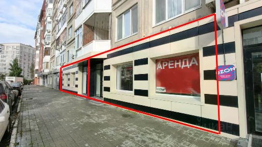Сдается торговая площадь, 100 м²