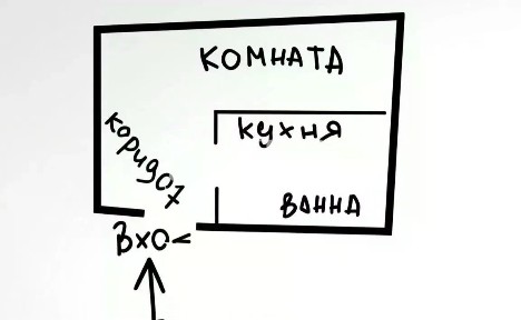 Продается 1-комн. квартира, 25,8 м²
