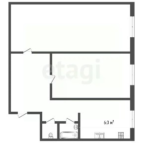 Продается 2-комн. квартира, 40,8 м²