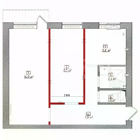 Продается 2-комн. квартира, 45 м²