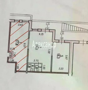 Сдается помещение свободного назначения, 27,8 м²