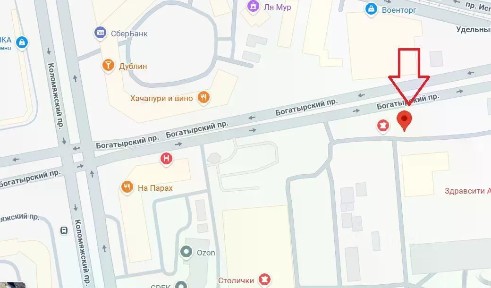 Санкт-Петербург, р-н Приморский, Комендантский аэродром, Богатырский просп., 2А