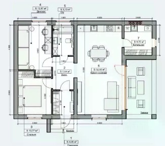 Продается 1-этажный дом, 95 м²